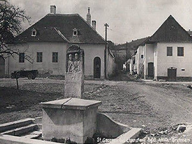 Sankt Georgen, Attilabrunnen um 1945