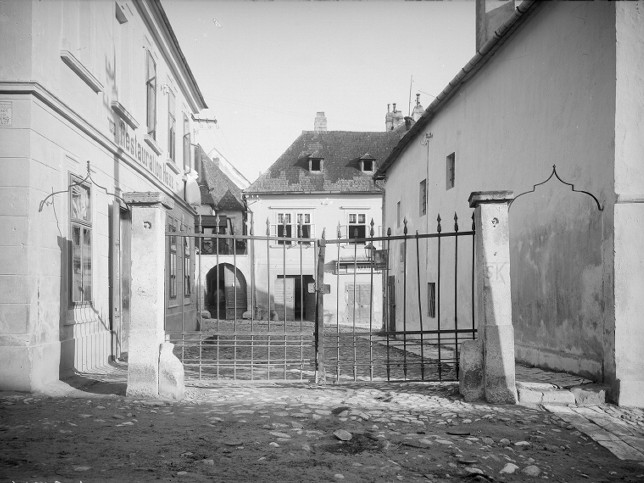 Unterberg-Eisenstadt, Obere Gasse, um 1930