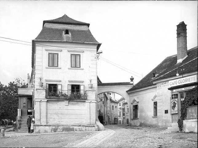 Unterberg-Eisenstadt, Unterberggasse, um 1928